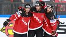 MS 2015, Švédsko - Kanada: Tyler Seguin, Aaron Ekblad a Ryan O'Reilly