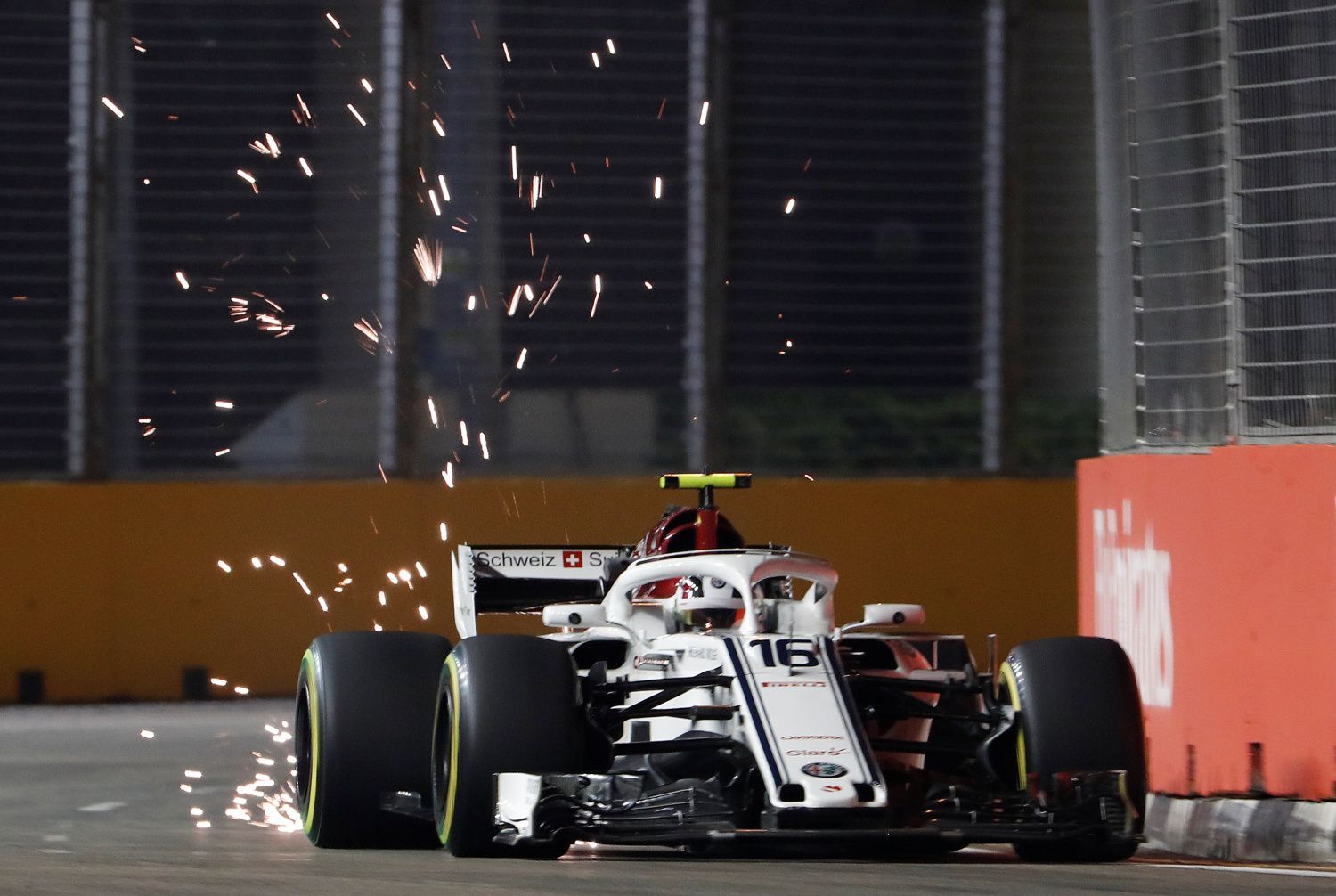 F1, VC Singapuru 2018: Charles Leclerc, Sauber