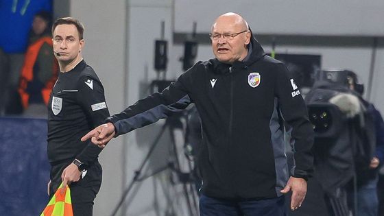 Miroslav Koubek v zápase EL Viktora Plzeň - Lazio