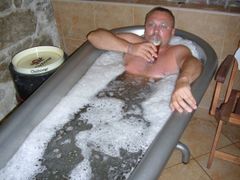 Nothing beats the good old beer bath. With the possible exception of its champagne cousin, of course