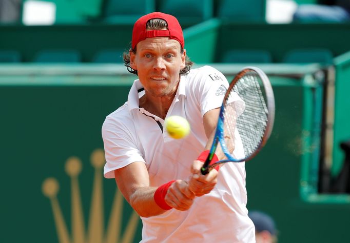 Tomáš Berdych na turnaji v Monte Carlu