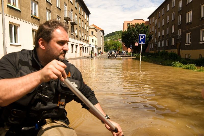 Povodeň červen 2013 - Ústí nad Labem