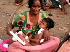 Humanitární organizace armádu obvinily během závěrečného tažení proti LTTE z válečných zločinů a zločinů proti lidskosti