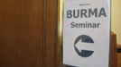 Signs were there to help the participants of the seminar navigate the maze of corridors inside the old building which houses the Lower Chamber of the Czech parliament