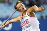 Barbora Špotáková získává stříbrnou medaili. Oštěp letí na 71,58 m. Dál hodila Barbora jen při svém světovém rekordu