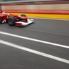 Fernando Alonso při testech v Mugellu