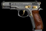 Speciální limitovaná edice pistole CZ 75 Republika z produkce firmy Česká zbrojovka Uherský Brod a.s.