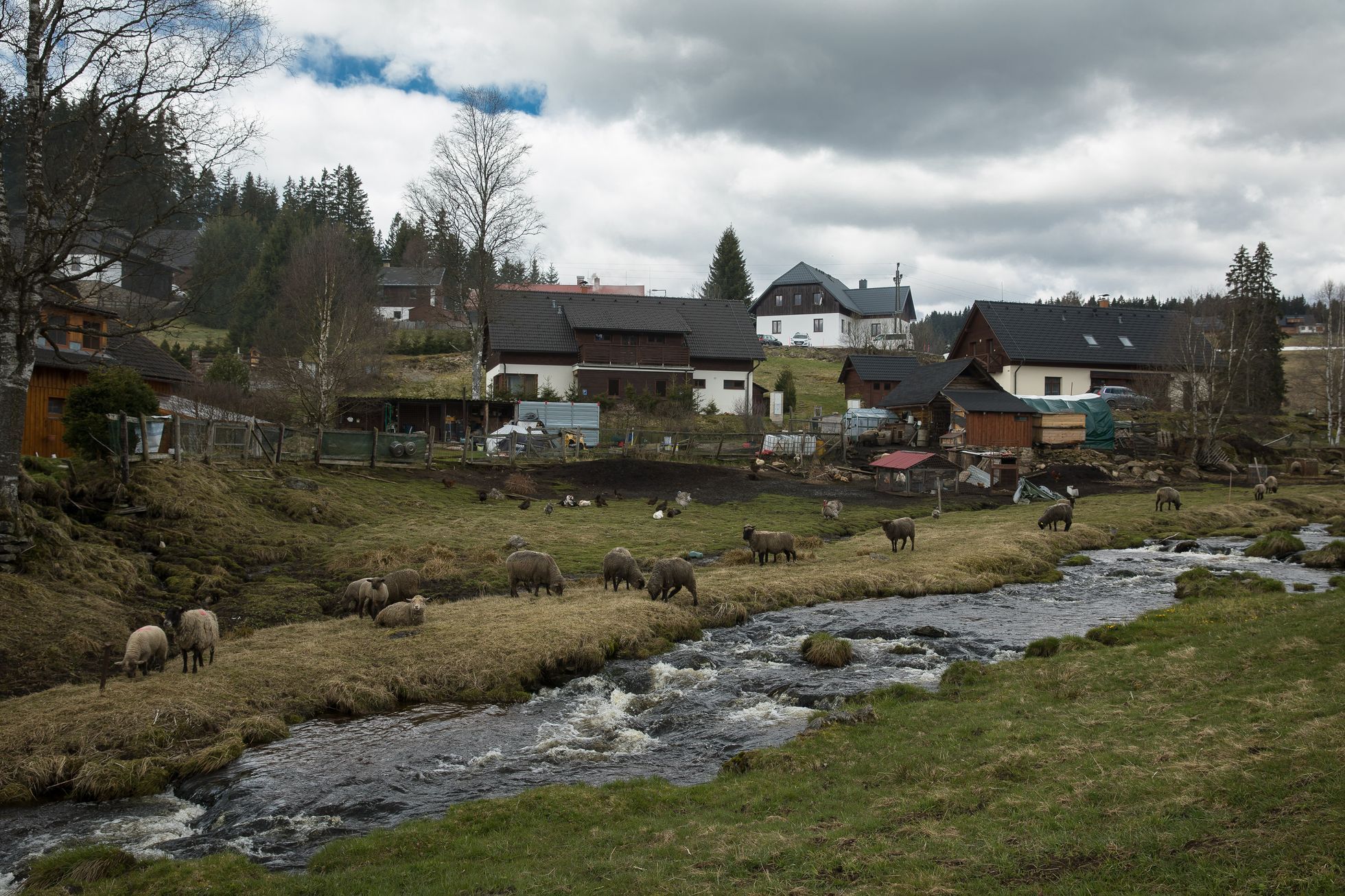 Šumavské obce - Národní park Šumava - Kvilda, Modrava, Prášily