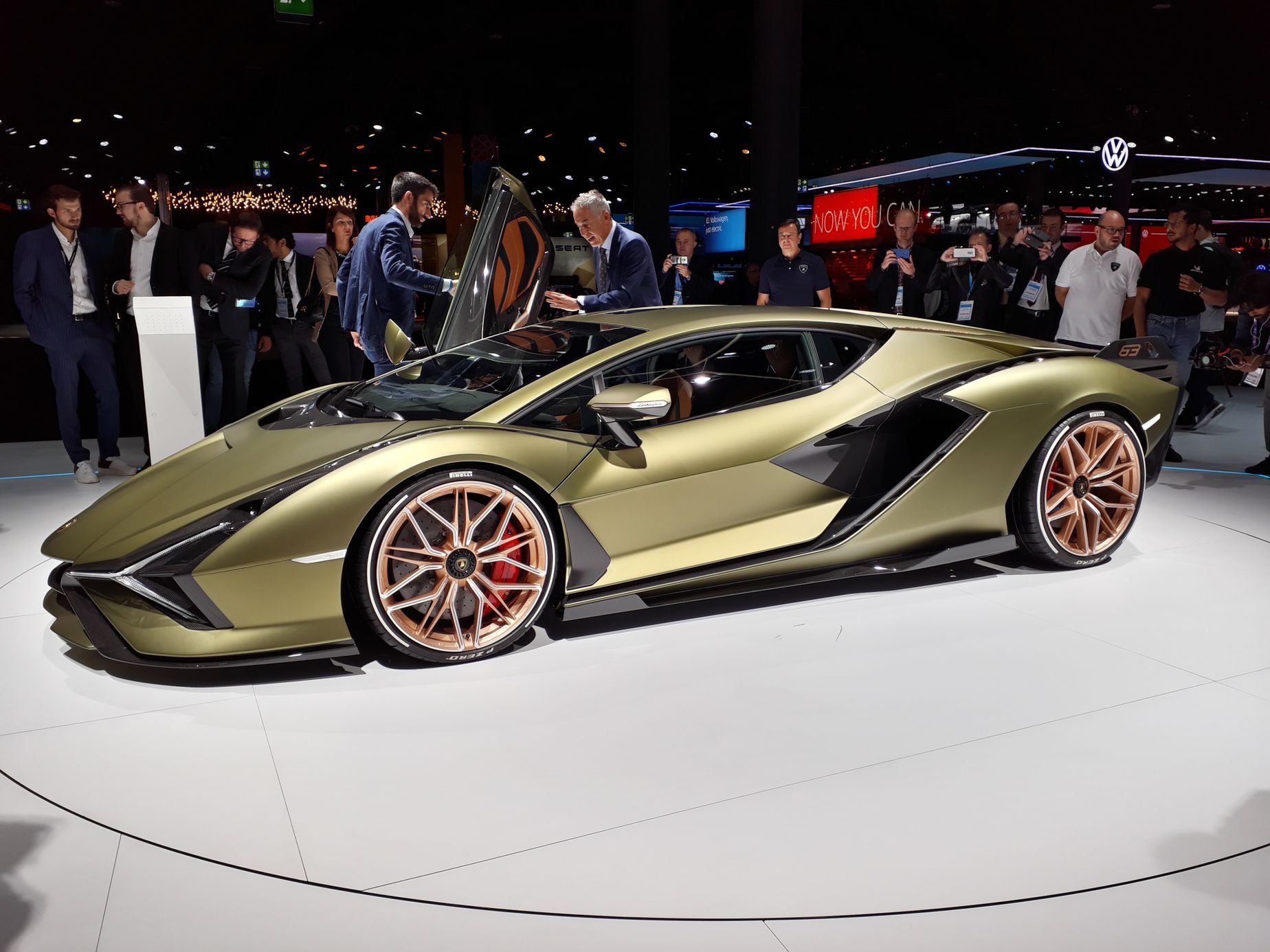 Lamborghini Sian živě na IAA