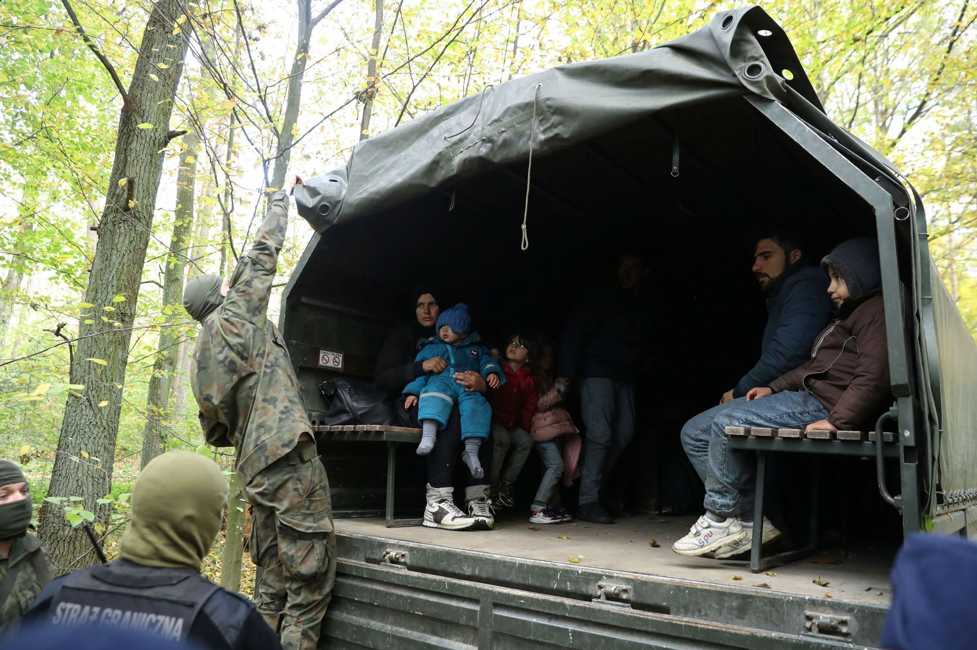 polsko bělorusko hranice migrace