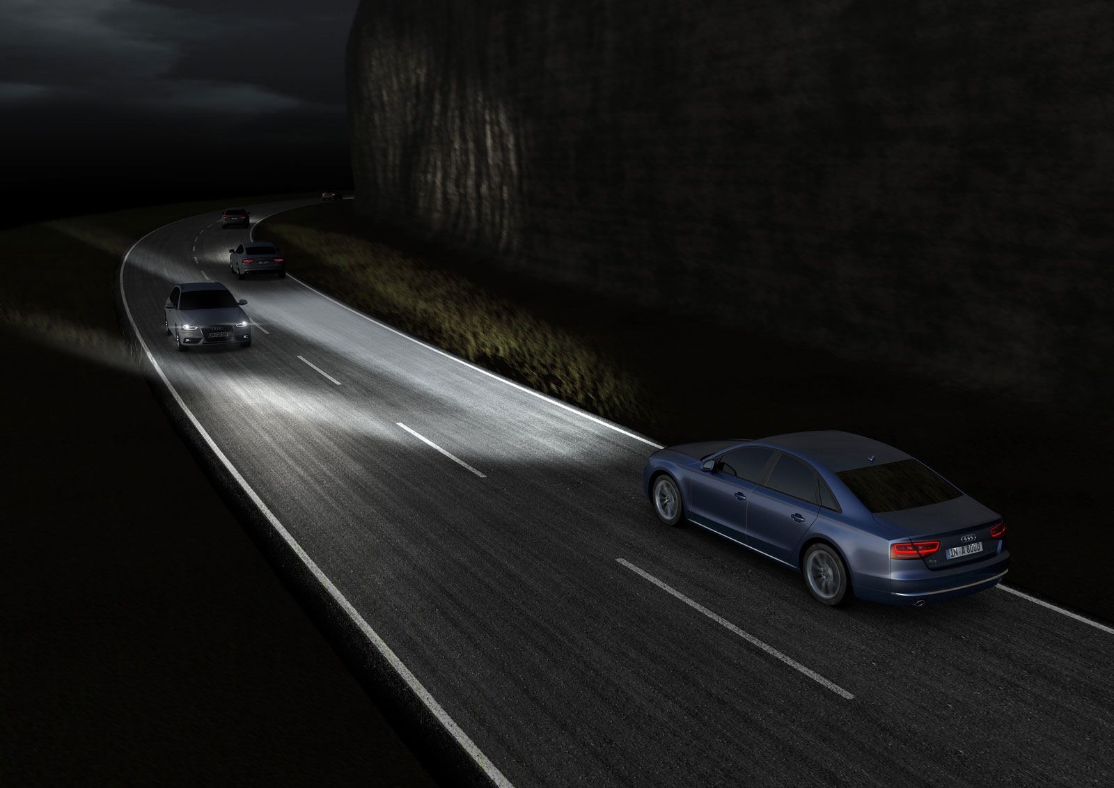 LED osvětlení Audi