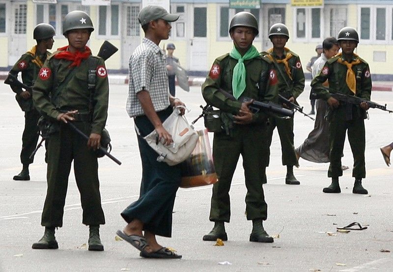 Protesty v Barmě