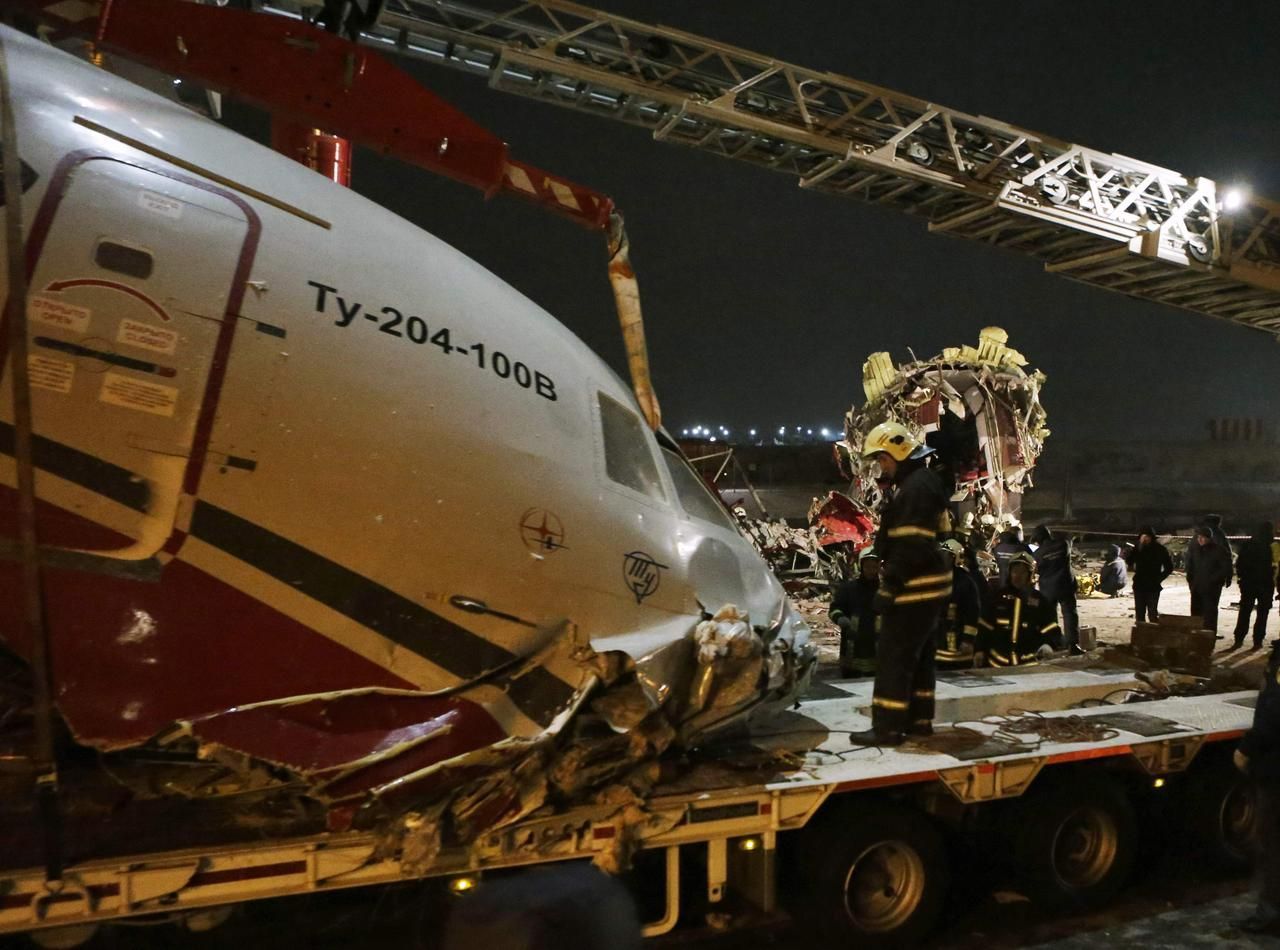Havárie letadla z Česka - Moskva-Vnukovo