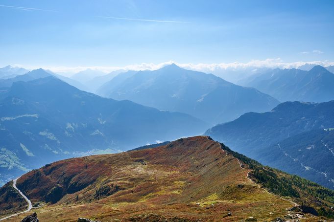 Zillertal, Rakousko, léto, turistika