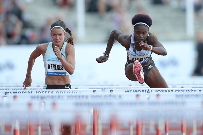 Tobi Amusanová na Memoriálu Josefa Odložila 2019.