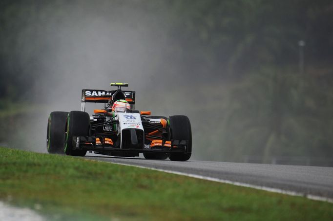 F1, VC Malajsie 2014: Sergio Pérez, Force India