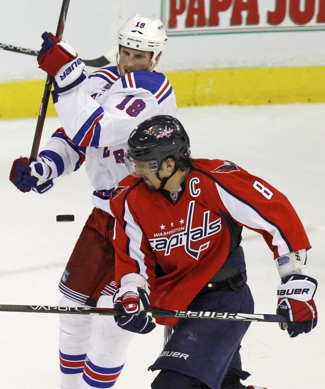 Stanley Cup: Washington - NY Rangers (Alexander Ovečkin, Marc Staal)