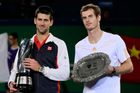 Finále bylo soubojem světové dvojky a trojky. Srb v něm přemohl Brita Andy Murrayho.