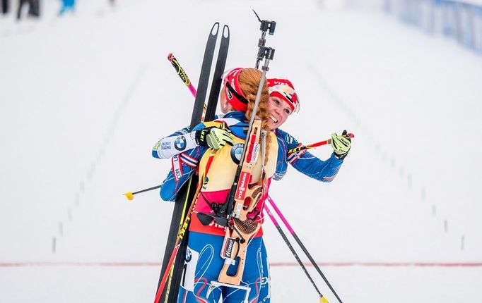 Biatlon, Oberhof, závod s hromadným startem žen