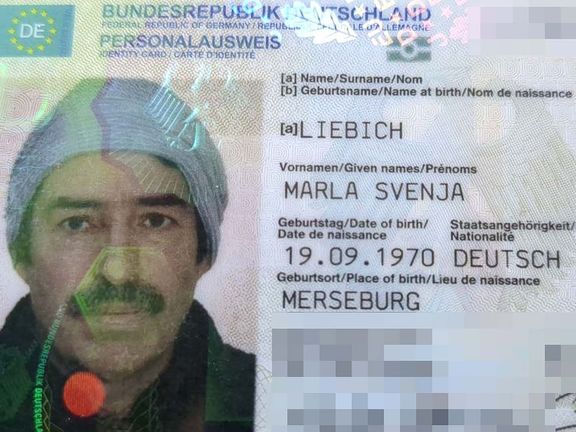 Občanský průkaz Marla-Svenja Liebich.