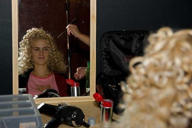 přípravy na přehlídku Každá žena může být modelkou