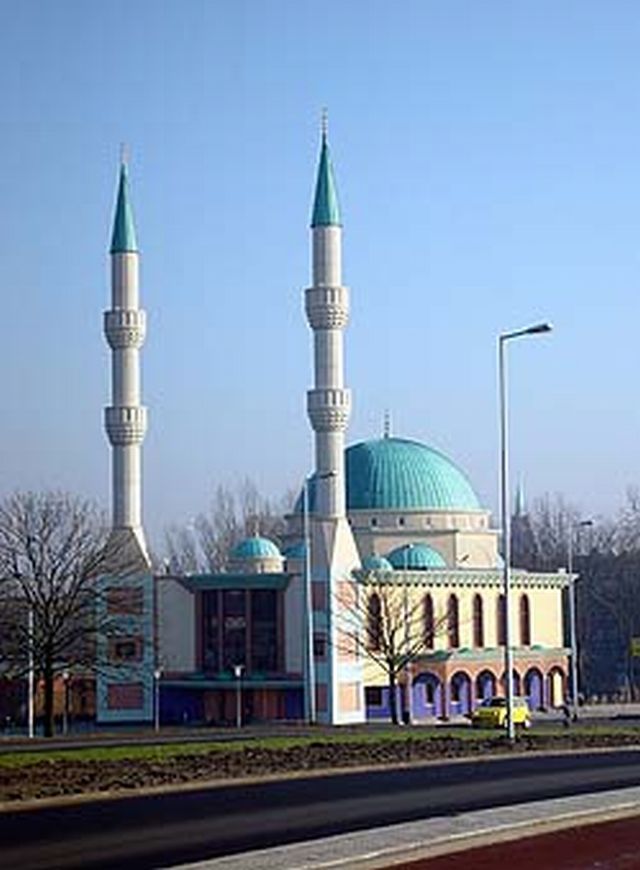 Nizozemsko Rotterdam mešita