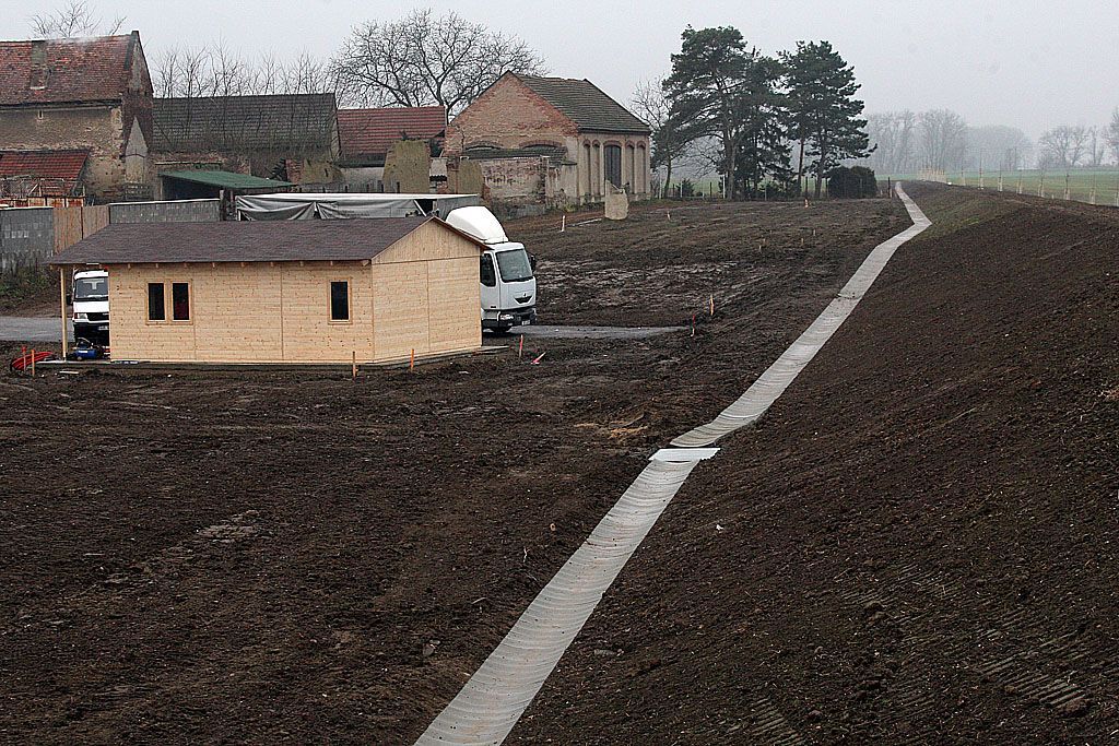 Vesnice půl roku po povodni