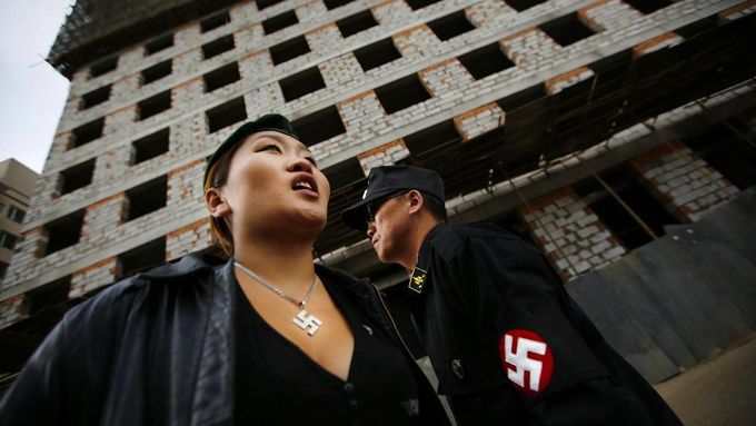 Foto: Vzestup neonacismu v Mongolsku