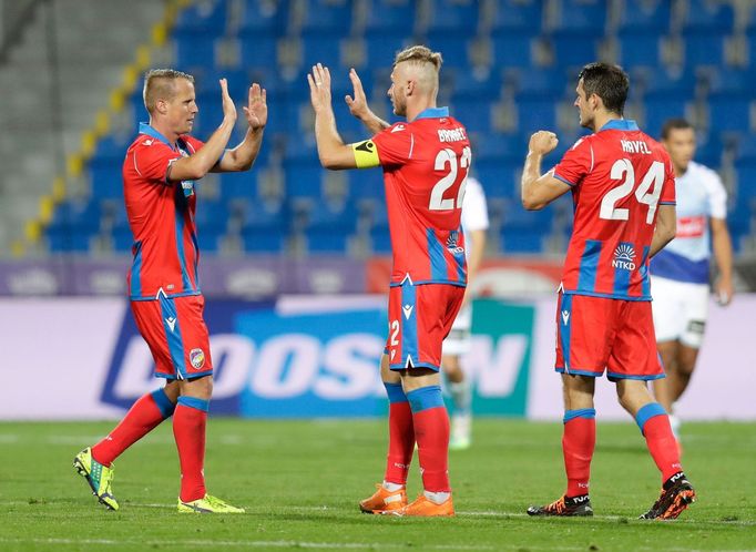 Soccer Football - Europa League - Third qualifying round - Viktoria Plzen v SonderjyskE - Doosan Arena, Plzen, Czech Republic - September 24, 2020  Viktoria Plzen's Jakub