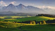 Belianské Tatry z Pienin, Slovensko