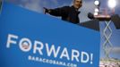 U.S. President Barack Obama speaks at an election campaign rally in Concord, New Hampshire, November 4, 2012. REUTERS/Jason Reed (UNITED STATES - Tags: POLITICS USA PRESIDENTIAL ELECTION ELECTIONS TPX IMAGES OF THE DAY) Published: Lis. 4, 2012, 5:03 odp.