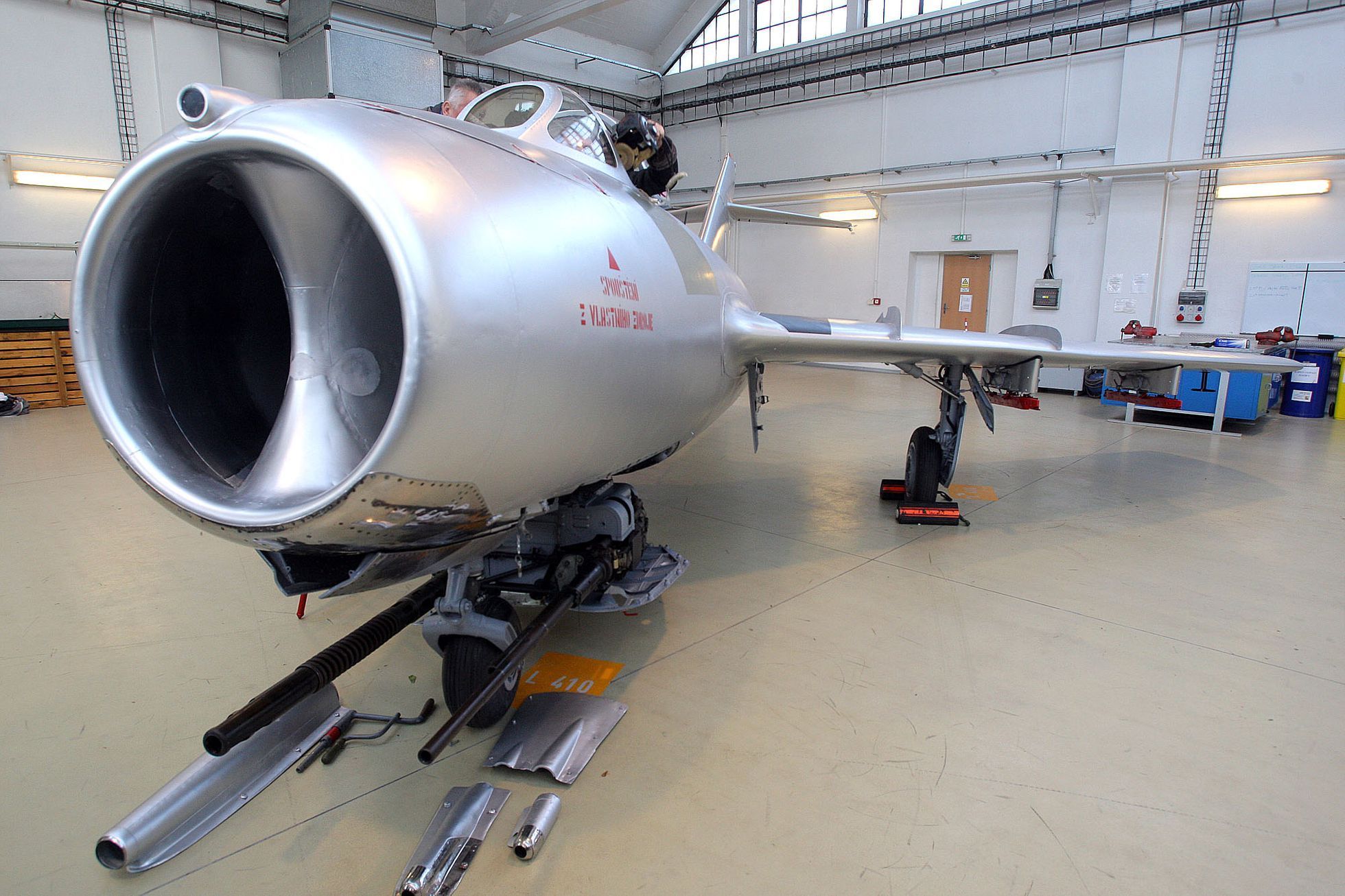 Mig 15bis SB předán po renovaci do leteckého muzea