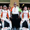 Adrian Sutil,  Vijay Mallya a Paul di Resta; Force India