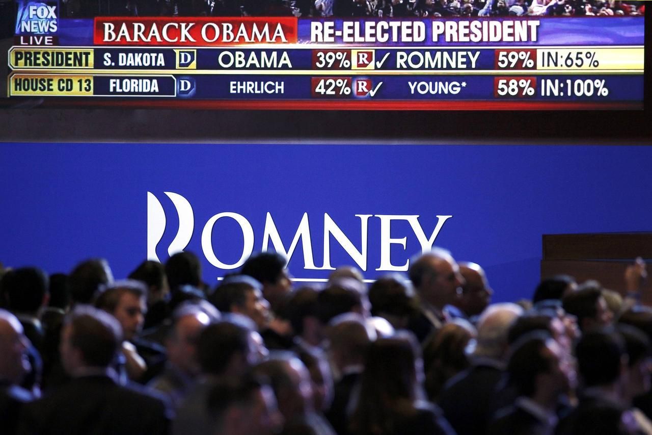 Foto: Volby v USA zatím vyhrává Obama
