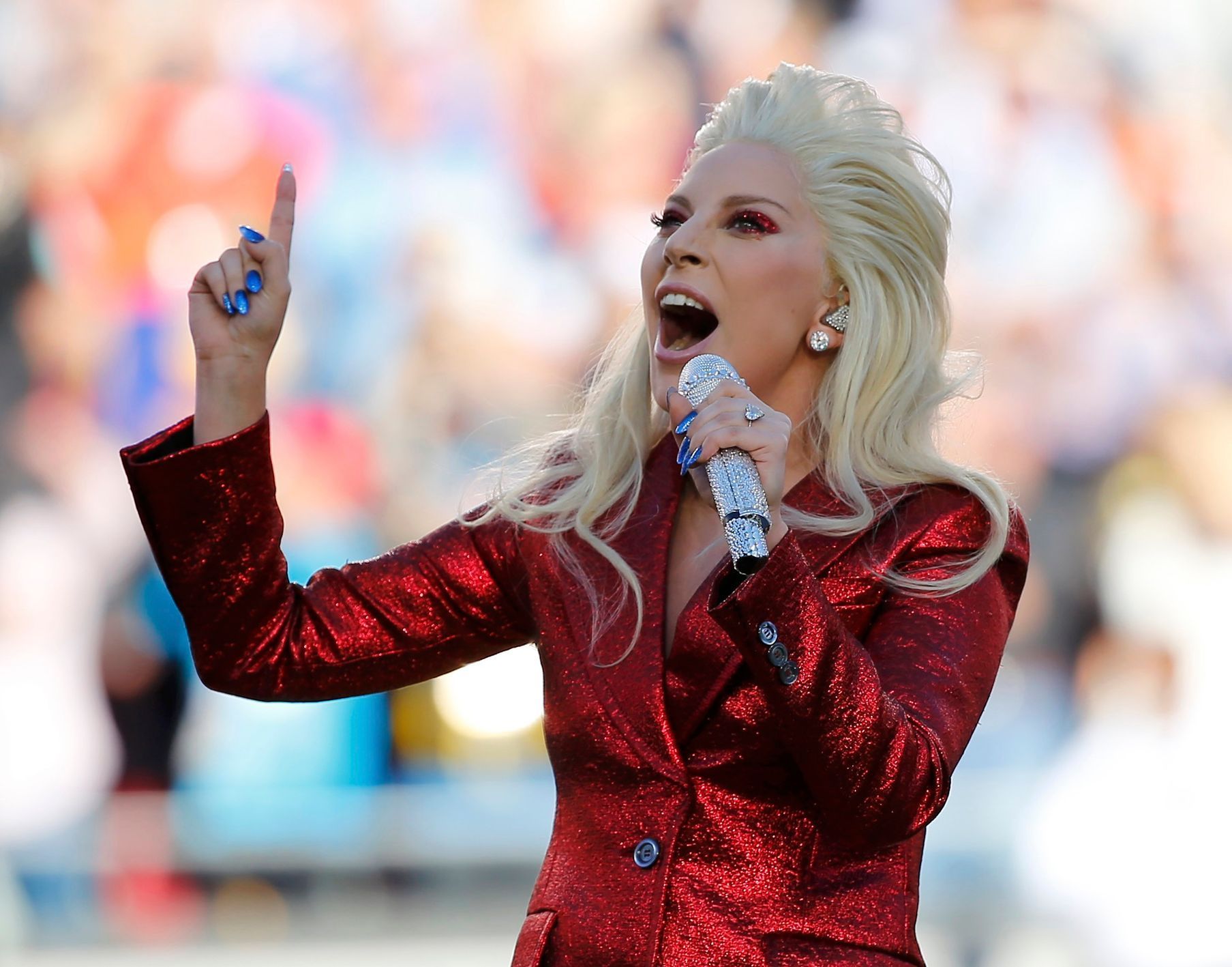 NFL, Super Bowl 50: Lady Gaga zpívá hymnu
