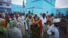 A devotee, believed to be possessed by evil spirits, cries in a state of trance as she walks around the courtyard of Guru Deoji Maharaj temple during a ghost fair at Malajpur village in Betul district in the central Indian state of Madhya Pradesh January 26, 2013. People from across India come to this fair to be exorcised of �evil spirits�. They are usually brought by relatives and they are most often women. The exorcism involves running around the temple courtyard to make the 'ghost' weak then being beaten by a priest with a broom. Picture taken January 26, 2013. REUTERS/Danish Siddiqui (INDIA - Tags: SOCIETY RELIGION) ATTENTION EDITORS: PICTURE 5 OF 24 FOR PACKAGE 'INDIAN GHOSTBUSTERS' SEARCH 'INDIA GHOST' FOR ALL IMAGES Published: Úno. 5, 2013, 5:09 dop.