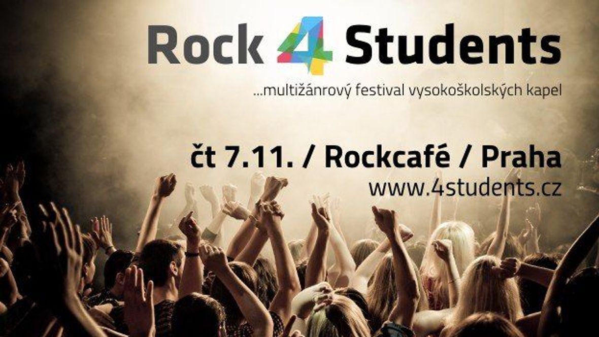 Festival Rock4Students představí mladé kapely i studentské spolky
