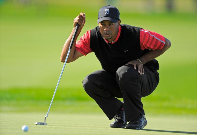 Tiger Woods na golfovém turnaji v Orlandu