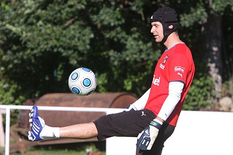 Trénink fotbalové reprezentace