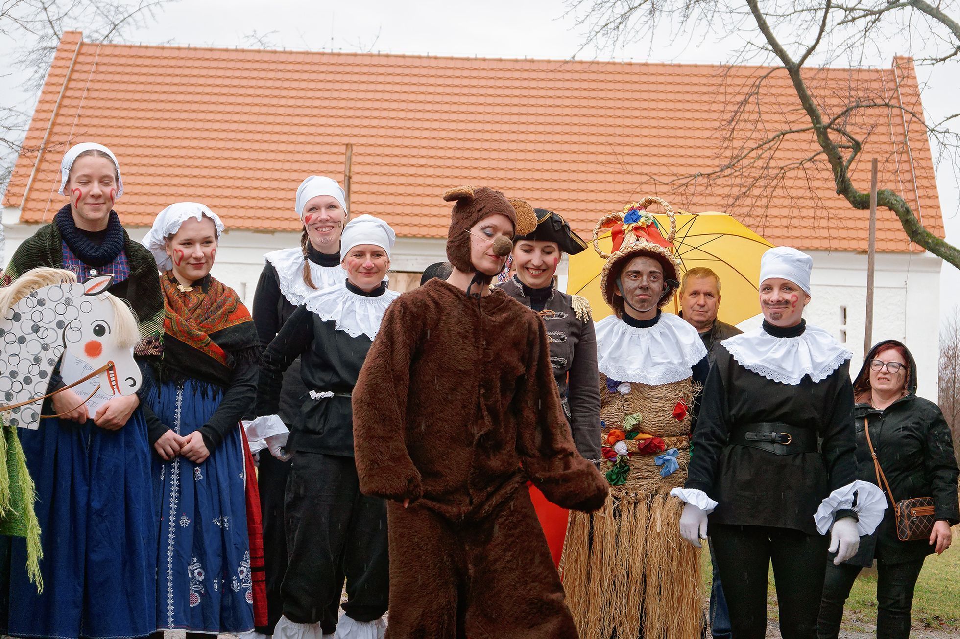 Masopust v Muzeu lidových staveb v Kouřimi, 2024