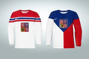FOTO Podívejte se na nové dresy české hokejové reprezentace
