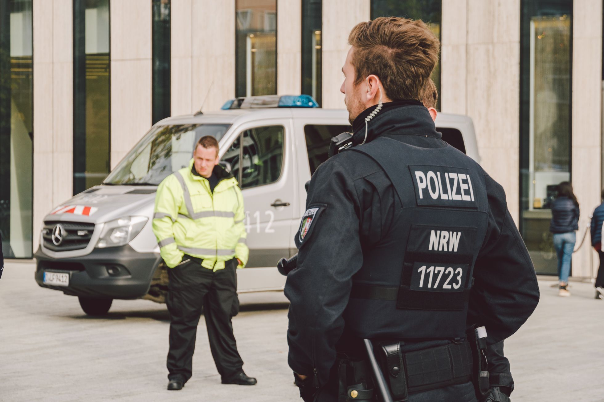 Ilustrační snímek / Německá policie / Německo / Policie / Bezpečnost / Policista / Policejní hlídka / Shutterstock
