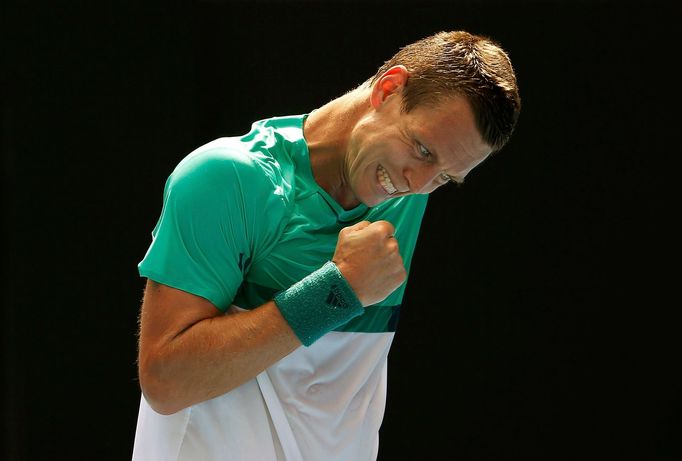 Tomáš Berdych ve čtvrtfinále Australian Open 2016