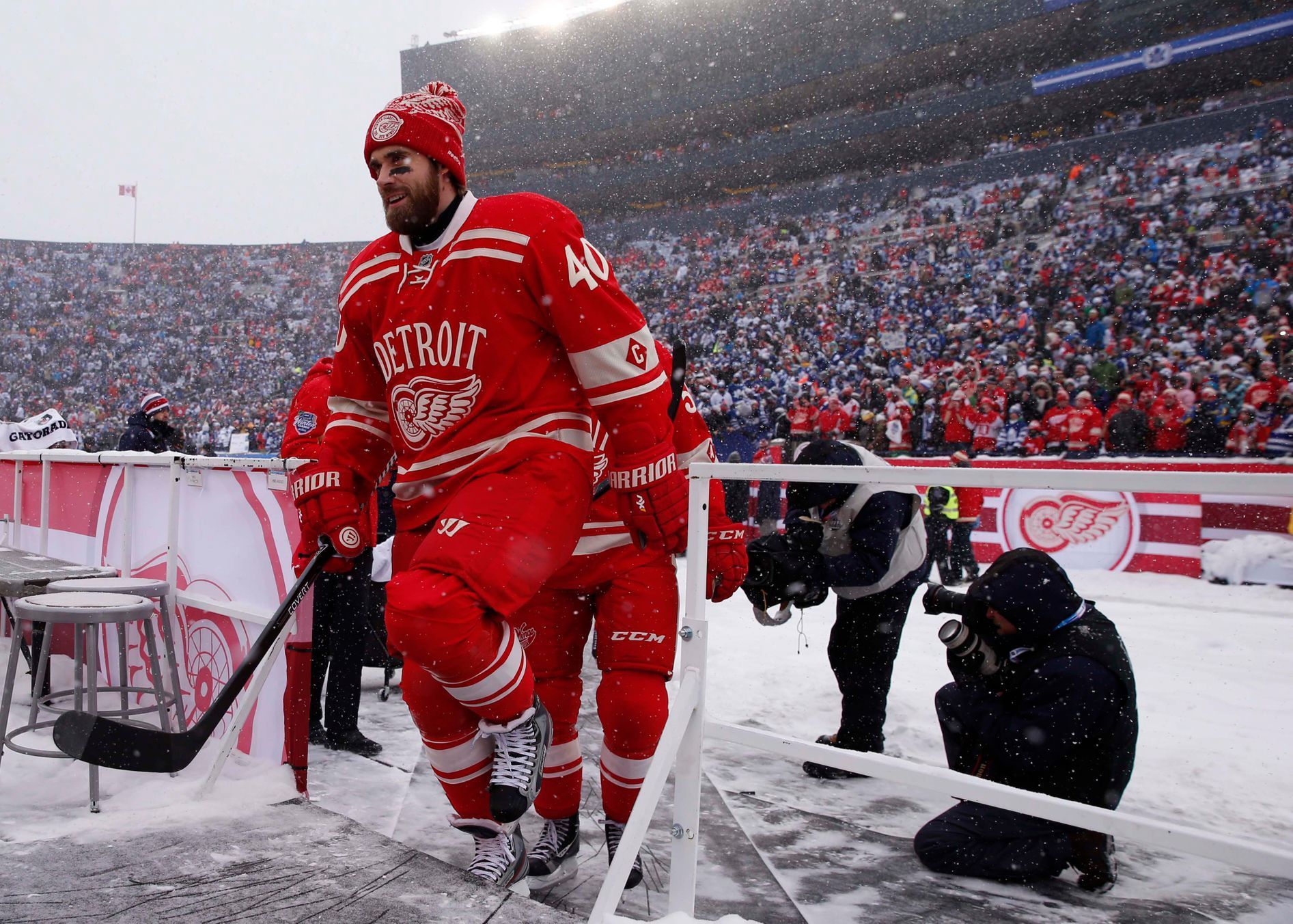 NHL Winter Classic, Detroit-Toronto: Henrik Zetterberg