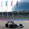 Sauber Formula One driver Gutierrez of Mexico speeds during the first Russian Grand Prix in Sochi