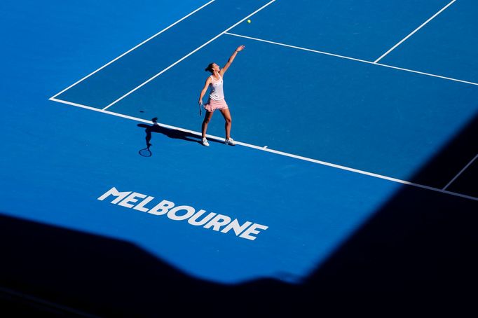 tenis, Australian Open 2019, Karolína Plíšková v utkání 4. kola