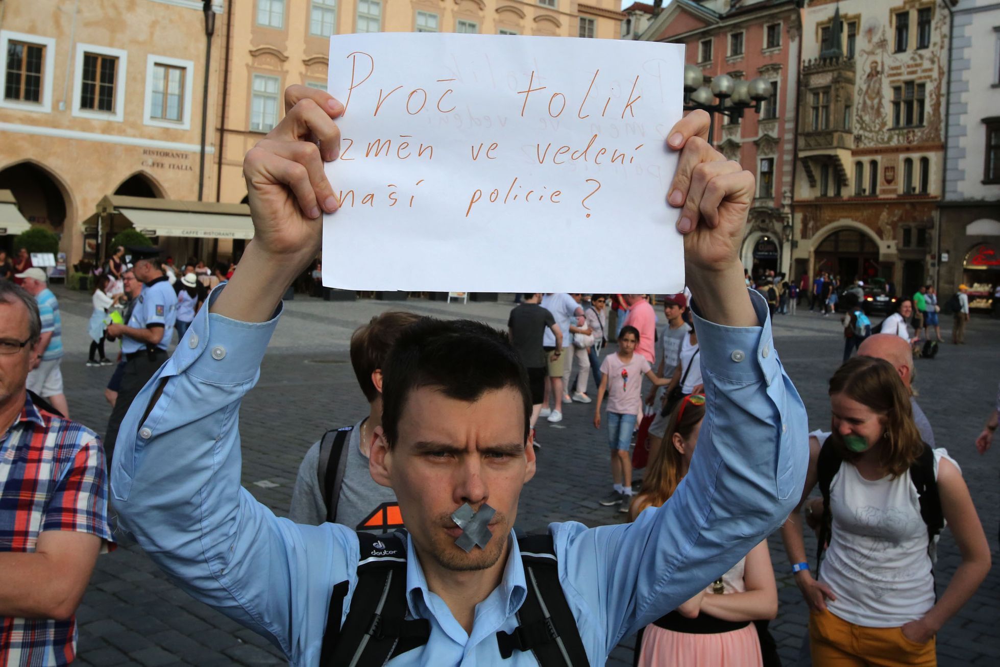 Tichý protest proti Babišovi