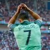 Portugal's Cristiano Ronaldo celebrates after scoring their second goal