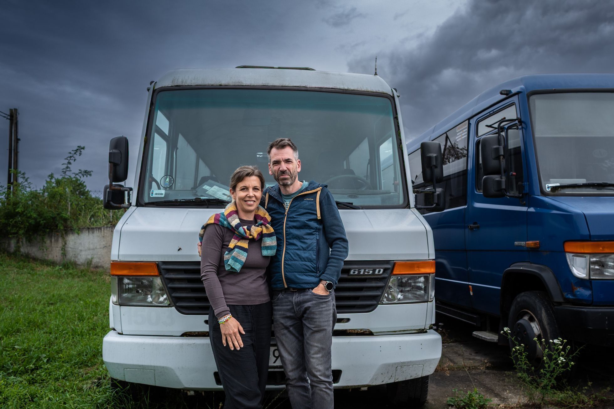 rychtaříková, rychtařík, obytná auta, nomádi, cestování, dodávka