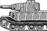 Vývoj stíhače tanků Ferdinand začal u prototypů VK 30.01 (P) a vyobrazeného VK 45.01 (P). Porsche s nimi chtěl vyhrát výběrové řízení na nový německý těžký tank.